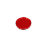 Elite Global Solutions - Maya 7” Red Glaze Round Coupe Plate (6 Per Case) - DG71R-RG