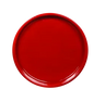 Elite Global Solutions - Maya 7” Red Glaze Round Coupe Plate (6 Per Case) - DG71R-RG