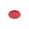 Elite Global Solutions - Maya 9” Red Glaze Round Plate (6 Per Case) - DGP9R-RG