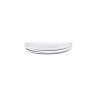 Elite Global Solutions - Swirl 9" White Round Plate (6 Per Case) - DS9-W