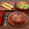 Elite Global Solutions - Checkered 11” Square Plate (6 Per Case) - ECO1111SQ-CK