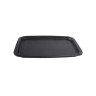 Elite Global Solutions - Service Trays 19.75” x 12" Matte Linen Finish Rectangular Tray (3 Per Case) - ECO5117T-B