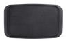 Elite Global Solutions - Service Trays 19.75” x 12" Matte Linen Finish Rectangular Tray (3 Per Case) - ECO5117T-B