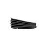 Elite Global Solutions - Ore 10” x 5.5" Black 2-Compartment Tray (6 Per Case) - JW1055-B