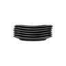 Elite Global Solutions - Ore 10.75" Black Square Plate (6 Per Case) - JW1108-B