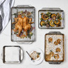 All Clad - 5 Pc Stainless Steel Bakeware Set