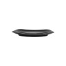 Elite Global Solutions - Ore 11.6" Black Square Plate (6 Per Case) - JW1118-B