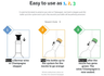 Bermar - Le Verre de Vin+ Black Classic Wine & Champagne Preservation System