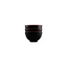 Elite Global Solutions - Karma 12 oz Red/Black Two-Tone Round Bowl (6 Per Case) - JW452T-BR