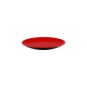 Elite Global Solutions - Karma 9" Red/Black Round Two-Tone Plate (6 Per Case) - JW99R2T-BR