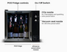 Bermar - PodBar+ Single Refrigerator w/ Wine & Champagne Preservation System 110V