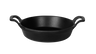 Elite Global Solutions - Illogical 6.3" Black Faux Cast Iron Skillet (12 Per Case) - MFP6381-B