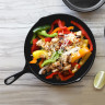 Elite Global Solutions - Illogical 8" Black Faux Cast Iron Fry Pan (6 Per Case) - MFP8-B