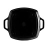 Elite Global Solutions - Illogical 13" x 10.5" Black Faux Cast Iron Skillet (3 Per Case) - MGP13-B