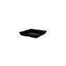 Elite Global Solutions - Edge 10" Black Square Organic Tray (6 Per Case) - M1010-B
