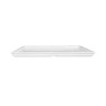 Elite Global Solutions - Edge 26" x 18" White Rectangular Organic Tray - M1826-NW