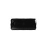 Elite Global Solutions - Edge 14" x 6.5" Black Rectangular Organic Tray (6 Per Case) - M614-B