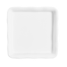 Elite Global Solutions - Edge 8.6" White Square Organic Tray (6 Per Case) - M858-NW