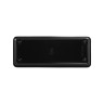 Elite Global Solutions - Venetian 15” x 6” x 1" Black Rectangular Tray (3 Per Case) - M1561-B