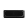 Elite Global Solutions - Venetian 15” x 6” x 2" Black Rectangular Tray (3 Per Case) - M1562-B