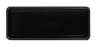 Elite Global Solutions - Venetian 15” x 6” x 2" Black Rectangular Tray (3 Per Case) - M1562-B