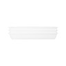 Elite Global Solutions - Venetian 15” x 6” x 2" White Rectangular Tray (3 Per Case) - M1562-NW