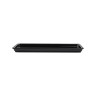 Elite Global Solutions - Venetian 15” x 8” x 1" Black Rectangular Tray (3 Per Case) - M1581-B