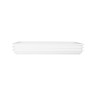 Elite Global Solutions - Venetian 15” x 8” x 1" White Rectangular Tray (3 Per Case) - M1581-NW