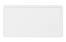 Elite Global Solutions - Venetian 15” x 8” x 1" White Rectangular Tray (3 Per Case) - M1581-NW