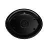 Elite Global Solutions - Venetian 16” x 13” Black Oval Tray (6 Per Case) - M17OV-B