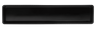 Elite Global Solutions - Venetian 30” x 6” x 2" Black Rectangular Tray (3 Per Case) - M3062-B