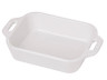 Staub - White 5.5" x 4" Ceramic Rectangular Baking Dish - 40511-142