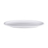 Elite Global Solutions - Olympus 18" x 13" White Oval Coupe Platter (3 Per Case) - M1813118OV-W