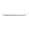 Elite Global Solutions - Olympus 21" x 9" White Rectangular Coupe Platter (3 Per Case) - M219RC-W