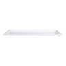 Elite Global Solutions - Olympus 21" x 9" White Rectangular Coupe Platter (3 Per Case) - M219RC-W