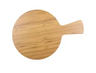 Elite Global Solutions - Fo Bwa 9" Faux Bamboo Round Serving Board W/ 4" Handle (3 Per Case) - M9RW-BB