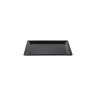 Elite Global Solutions - Stratus 10.5” x 8.75” Black Rectangular Platter W/ No Feet (6 Per Case) - M1058-B