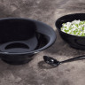 Elite Global Solutions - Classic Bowls 8 Qt Black Medium Round Bowl (3 Per Case) - M13R5-B