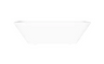 Elite Global Solutions - Belize 2.25 Qt White Square Bowl (3 Per Case) - M10SQ-NW