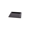 Elite Global Solutions - Symmetry 9” Black Square Plate (6 Per Case) - M99SQ-B