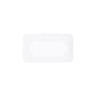 Elite Global Solutions - Pappasan 2.5 Qt White Rectangular Platter (3 Per Case) - M85145-NW