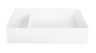 Elite Global Solutions - Cabana Box 12.25” x 10.5” White 2-Compartment Cabana Box (3 Per Case) - M1214RC-W
