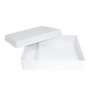 Elite Global Solutions - Cabana Box 12.25” x 10.5” White Cabana Box Lid (3 Per Case) - M1214RCLID-W