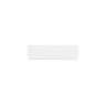 Elite Global Solutions - Modern European 15” x 6” White Low Profile Rectangular Bin (3 Per Case) - M6152-W