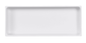 Elite Global Solutions - Modern European 15” x 6” White Low Profile Rectangular Bin (3 Per Case) - M6152-W