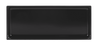 Elite Global Solutions - Modern European 15” x 6” Black Low Profile Rectangular Bin (3 Per Case) - M6152-B