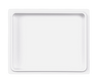 Elite Global Solutions - Modern European 7.5” x 6” White Low Profile Reversible Bin Lid (6 Per Case) - M7562LID-W