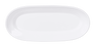 Elite Global Solutions - Classic 16.5” x 7.5” White Long Oval Platter (6 Per Case) - M17RC-NW