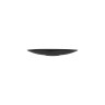 Elite Global Solutions - Moderne 16" x 7.75" Black Oblong Platter (6 Per Case) - M167PB