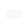 Elite Global Solutions - Sierra 14.75" x 7" Alderwood Carrara Marble Rectangular Serving Board (6 Per Case) - M714RCM-AWC